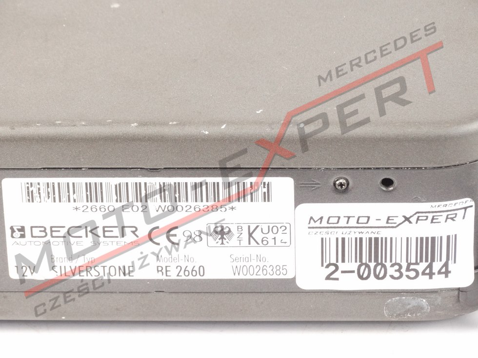 Mercedes BECKER BE2660 RECORD SHANGER Product image