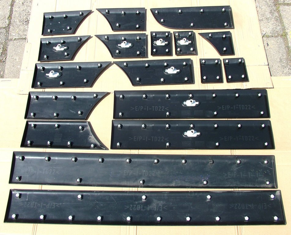 Moluri laterale pentru aripa usii, suprapunere Renault Master III 3 IV Movano Product image
