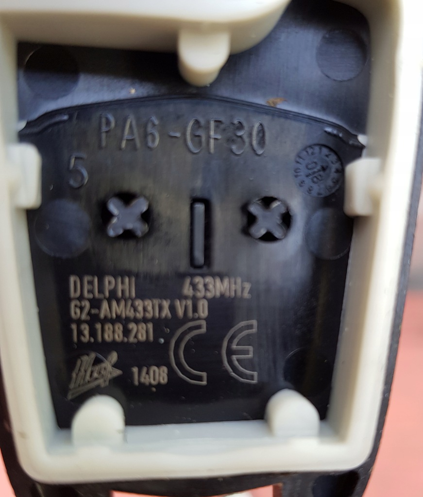 CHEIE TELECOMANDA OPEL CORSA D 433 MHz DELPHI Product image