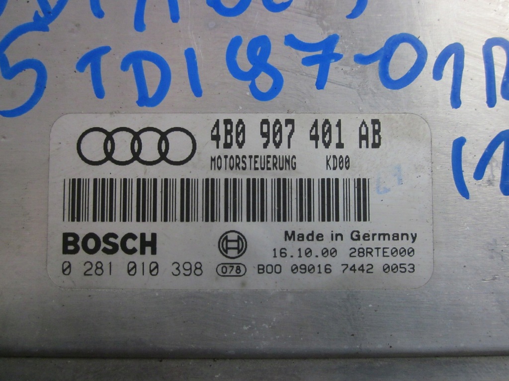 CALCULATOR DE TRANSMISIE AUDI A6 C5 2.5 TDI 01 AUTOMAT Product image