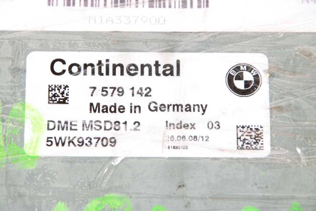 BMW E90 318i N43 COMPUTER + CAS + CHEIE 7579142 Product image