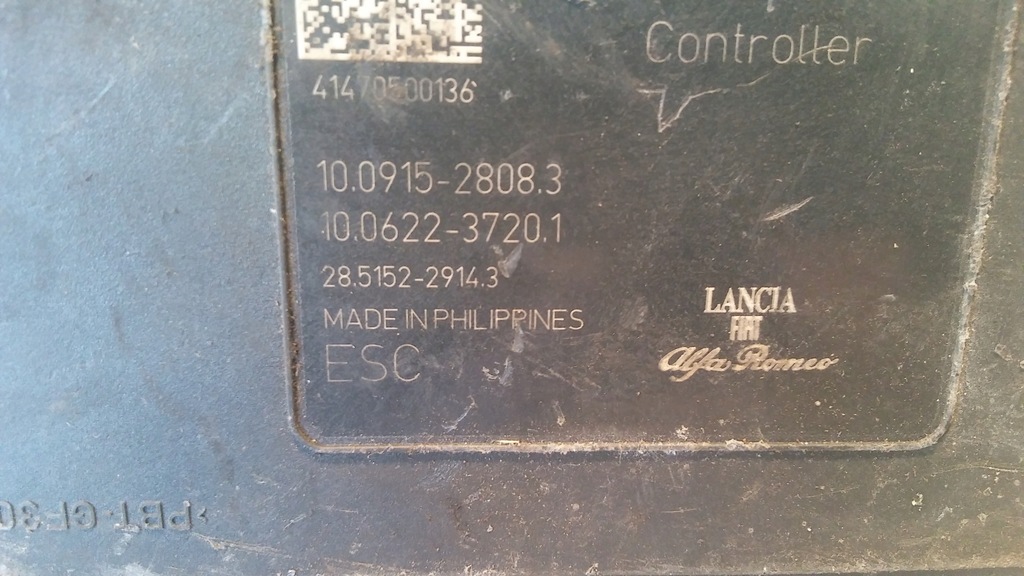 CONTROLLER POMPA ABS ALFA ROMEO GIULIETTA 10.0915-2808.3 Product image