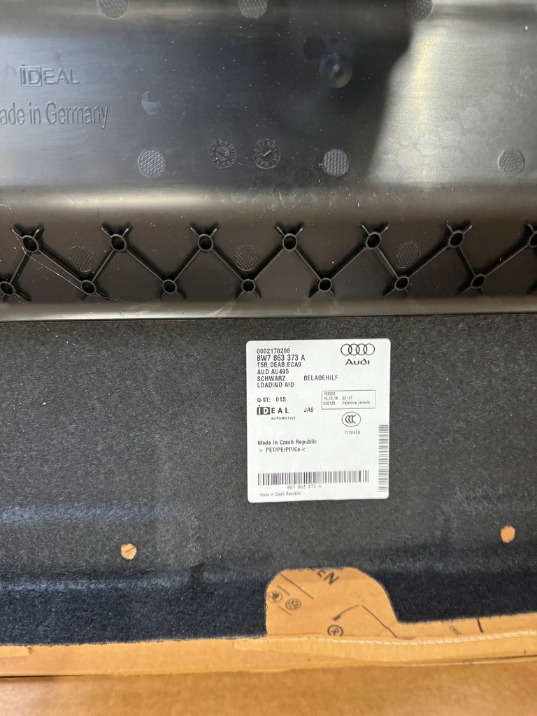 AUDI A5 8W7 COUPE CONVERTIBILĂ SET ACTIONATE ROȘU PENTRU ACȚIONARE PLIANT 8W7871011 Product image