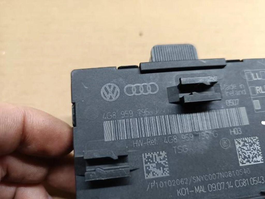 AUDI A6 C7 MODUL CONTROLLER UȘĂ SPATE STÂNGA DREAPTA 4G8959795J Product image