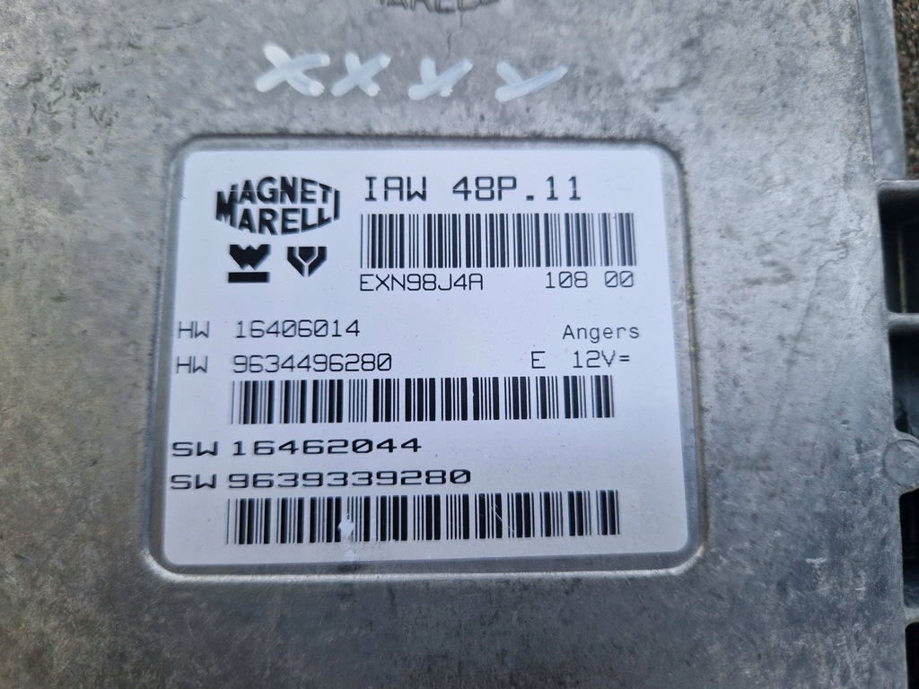 Citroen Peugeot Computer 9634496280 9639339280 IAW48P.11 Product image