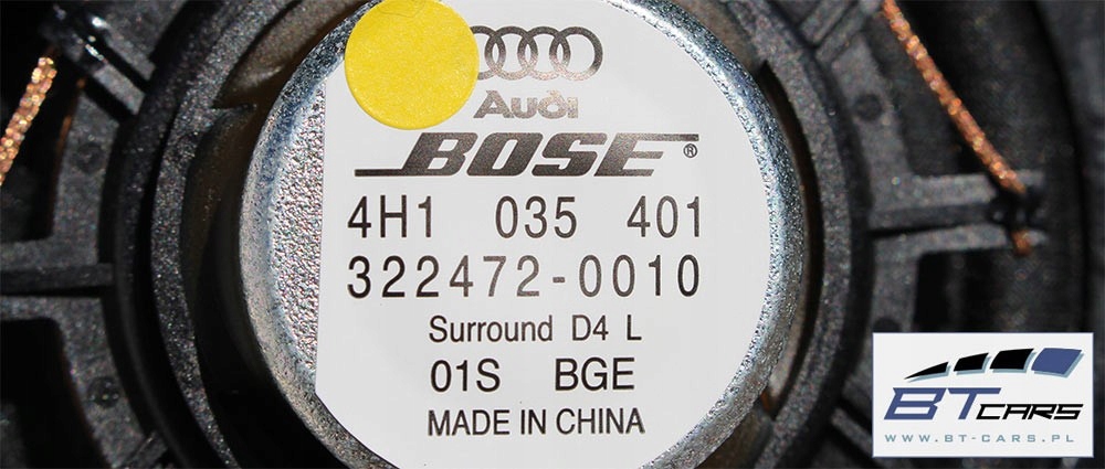 Audi A8 Difuzoare Bose Sound System 4H 4H0035411A 4H1035401 4H1035402 4H0035 Product image