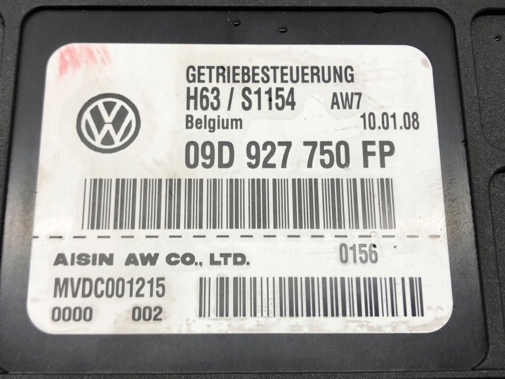 CONTROLLER CUTIE PORSCHE CAYENNE 09D927750FP 02-10 4.8 385KM Product image