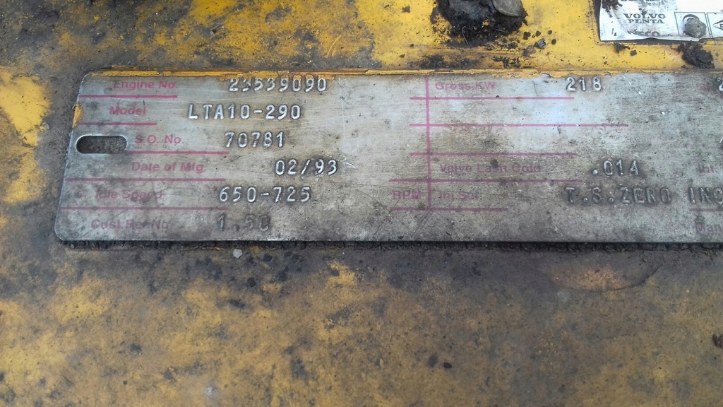 CUMMINS LTA10-290 MOTOR ZETTELMEYER 5002 PIESE Product image