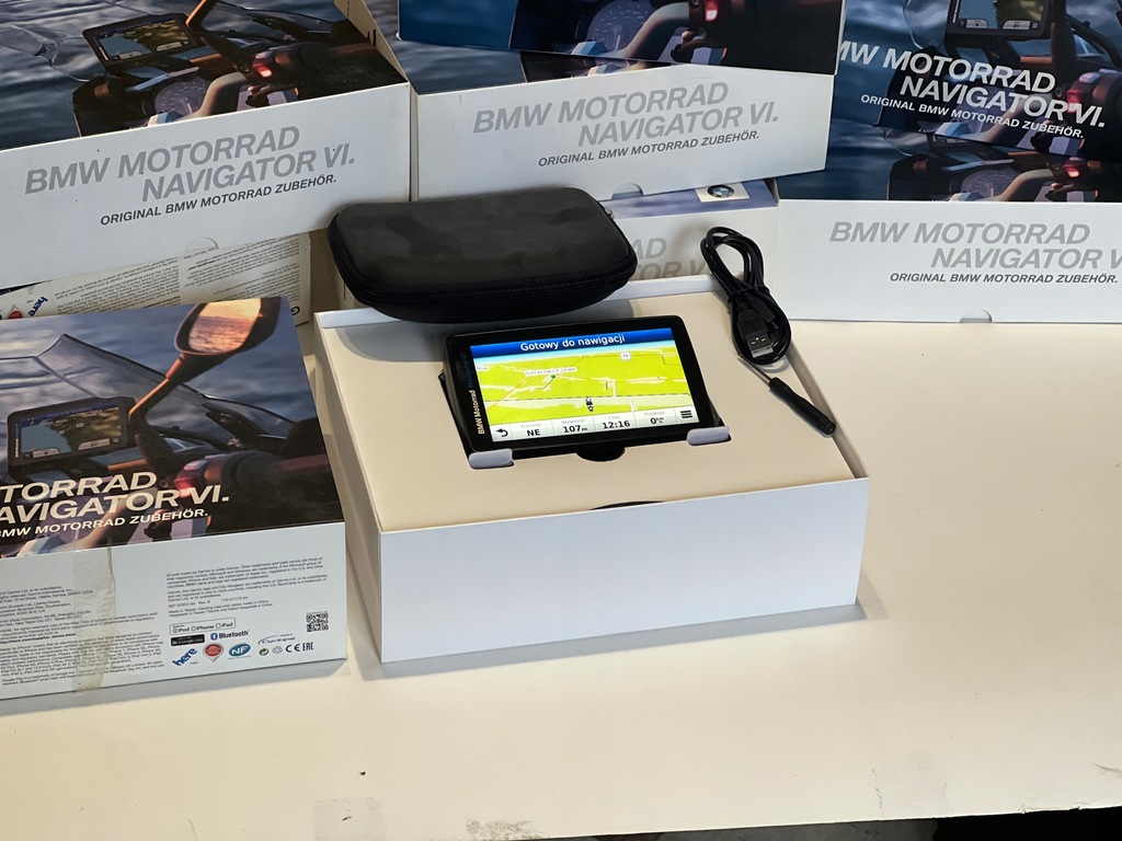 Navigare BMW Garmin Navigator VI Ca nou!!! Set Box Case Product image