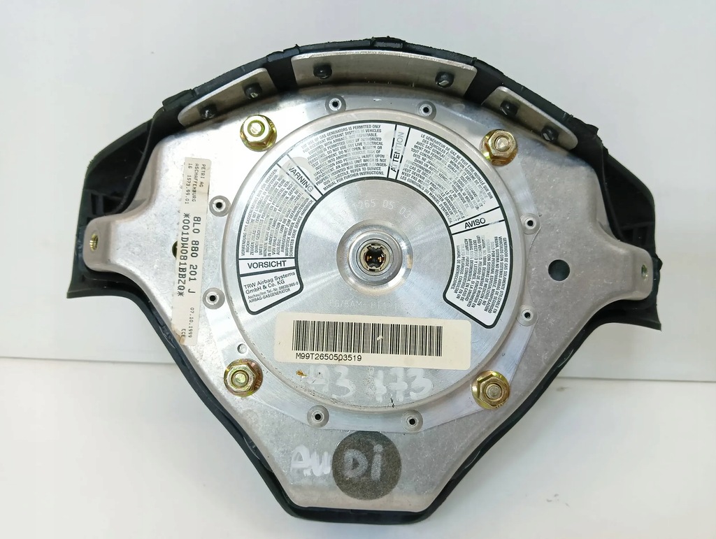 Audi A3 S3 8L 2001 PODUSZKA POWIETRZNA KIEROWCY KIEROWNICY AIRBAG Product image