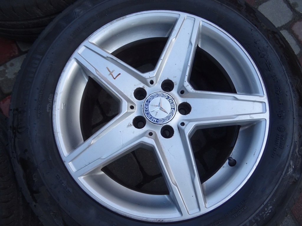 MERCEDES GLK ROȚI JANTE CU ANVELOPE 235/60 17 Product image