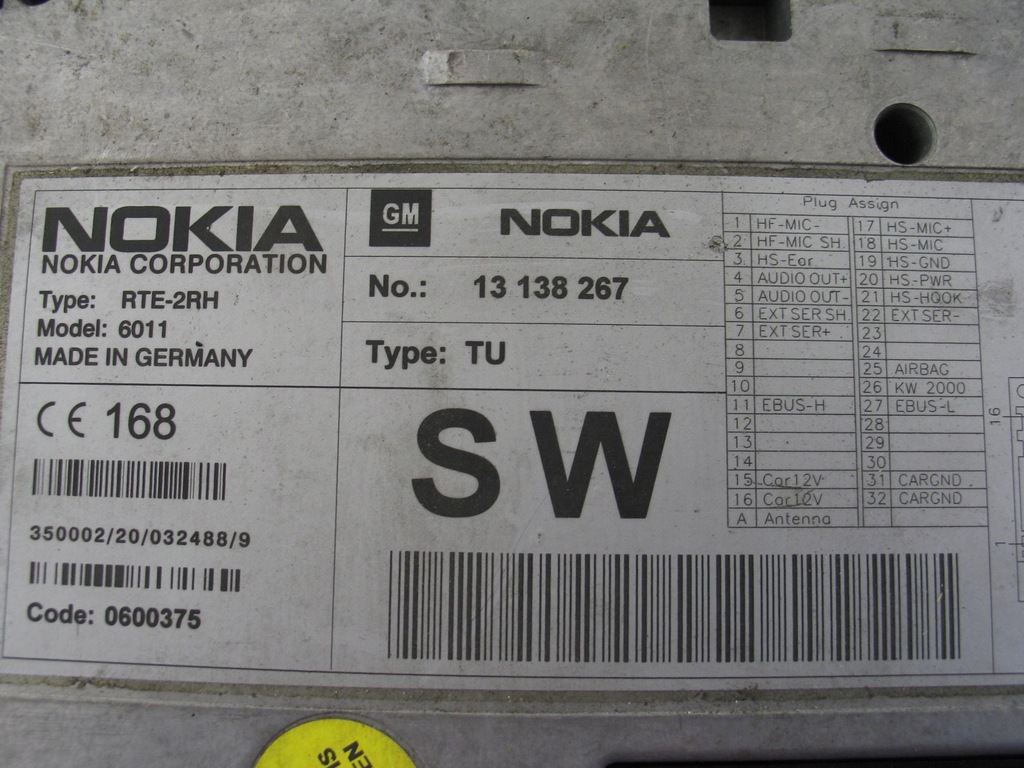 CITITOR DE CARD SIM TELEFON VECTRA C 13138267 Product image
