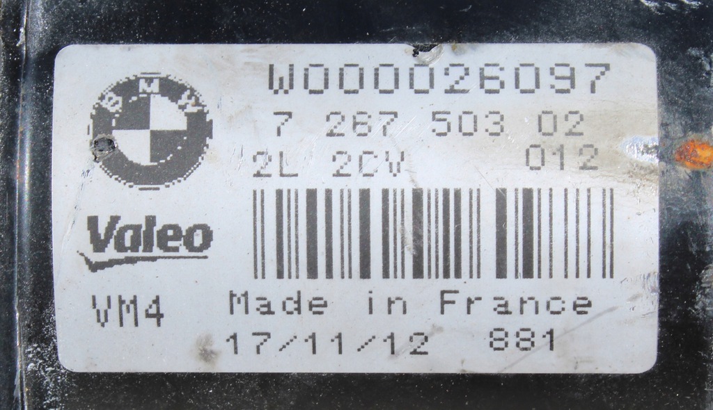 F30 F31 MECANISM MOTOR STERGATOR 7267503 Product image
