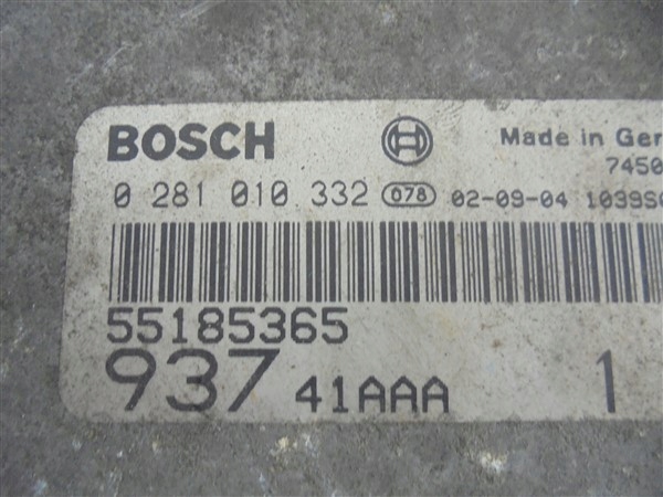 CONTROLLER MOTOR BOSCH FIAT-ALFA BOSCH 0281010332 Product image