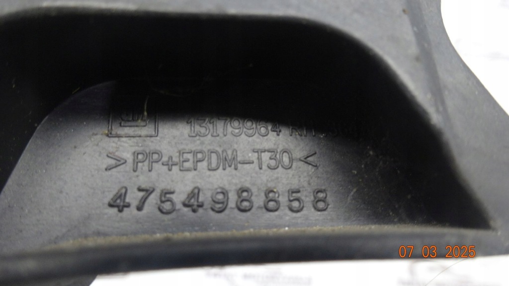 Opel Corsa D Lift 12r Bumper Diapozitiv din dreapta 13179964 Product image