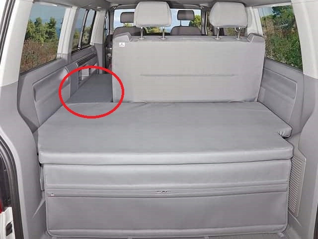 spatiu depozitare pat suplimentar VW T5 T6 CALIFORNIA BEACH Product image