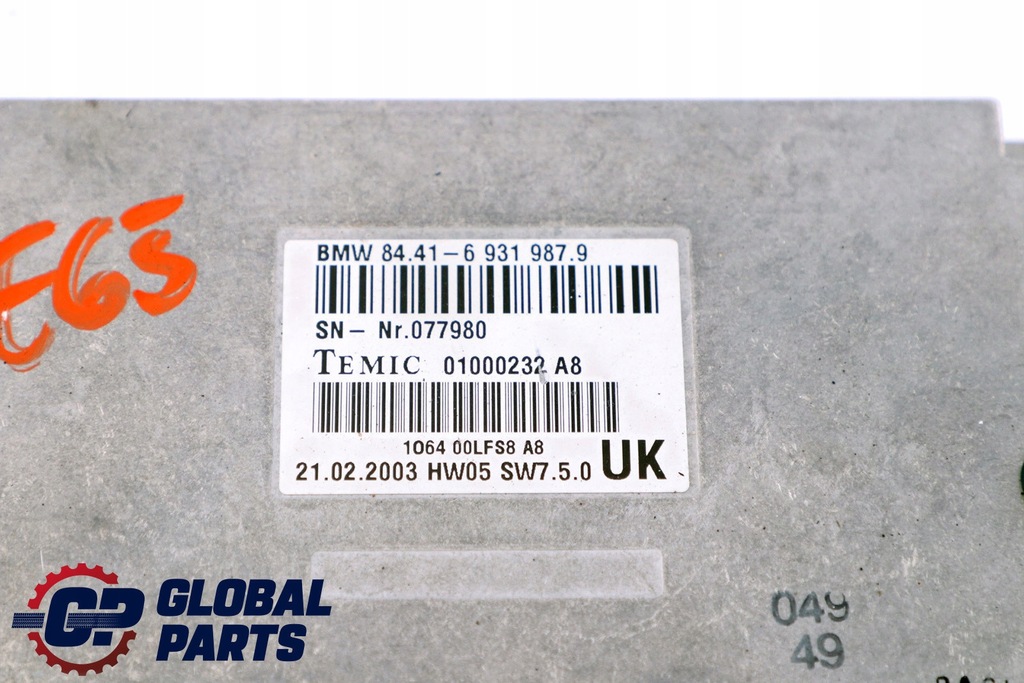 BMW E65 E66 E67 Modul controler vocal 6931987 Product image