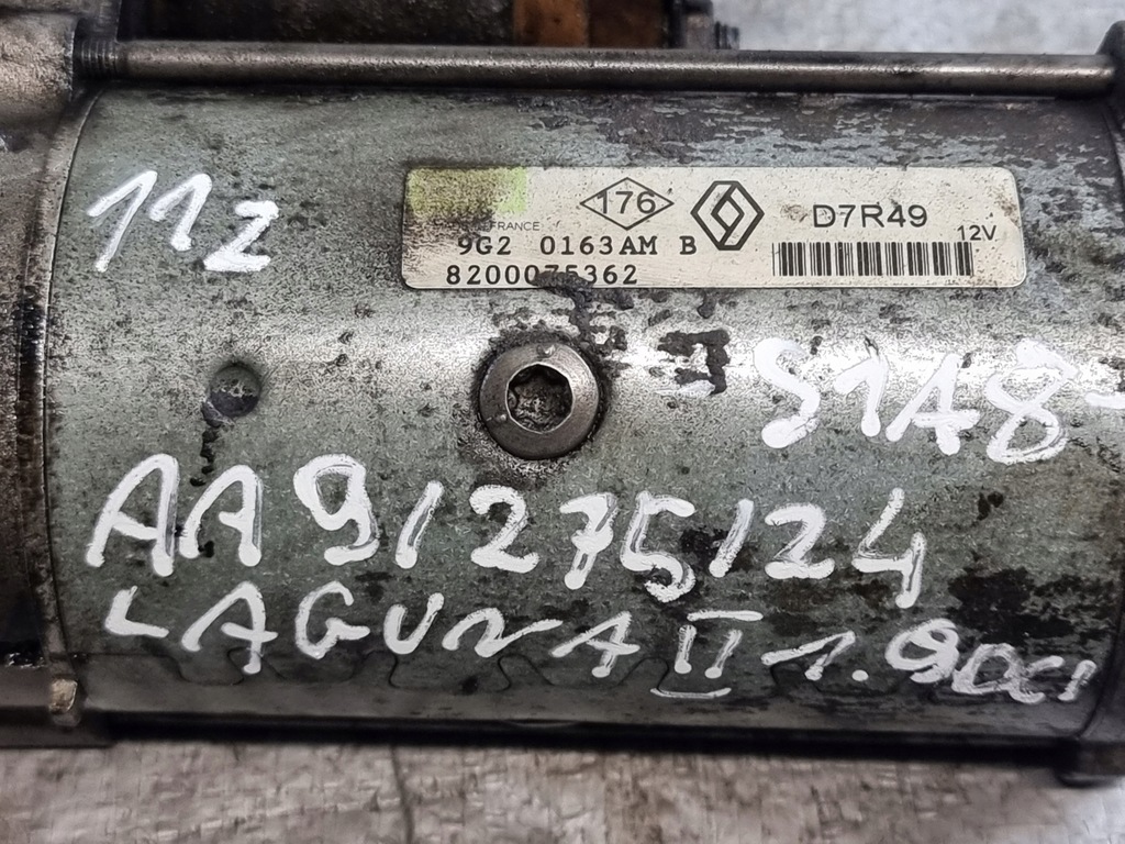 DEMAROR 11z OE 8200075362 RENAULT LAGUNA II 1.9 DCI 88kW 02 Product image