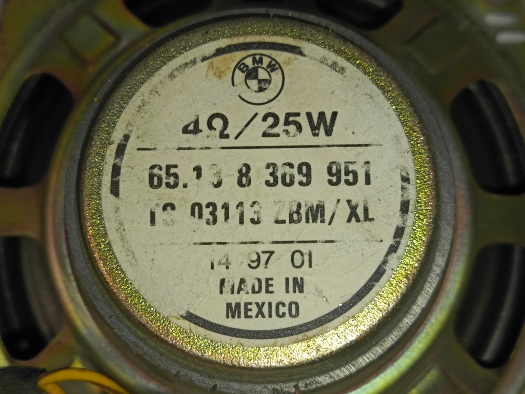 BMW E36 Difuzor din față 8369951 OE Product image