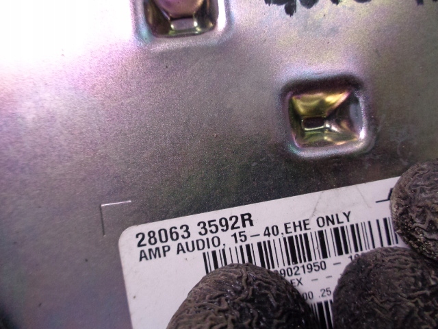 AMPLIFICATOR AUDIO BOSE RENAULT MEGANE IV HB 1.5 DCI 2019 Product image