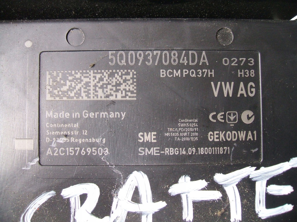 VW CRAFTER II MAN TGE BCM MODUL CONTROLLER cutie de relee cu siguranțe Product image