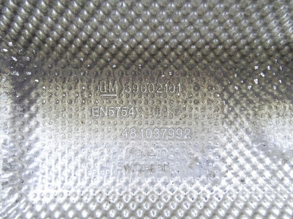 OPEL ASTRA K 15-22 TOBA DE ESCAPAR SCUT TERMICI 39002101 481037992 Product image