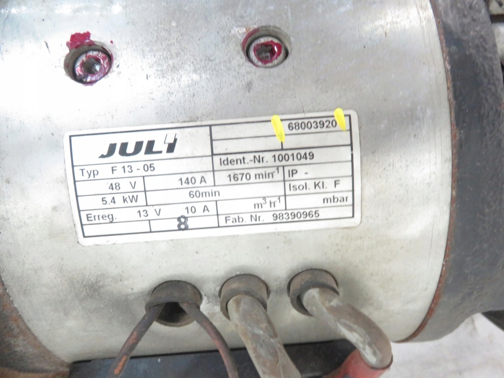 JUNGHEINRICH ETV MOTOR ELECTRIC 14 GE F13-05 JULI 68003920 Product image