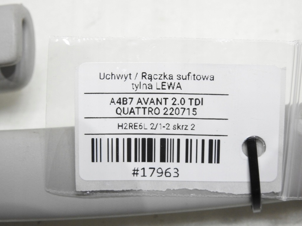MÂNER PENTRU AFIȘARE, SPATE STANGA, AUDI A4 B7 Product image