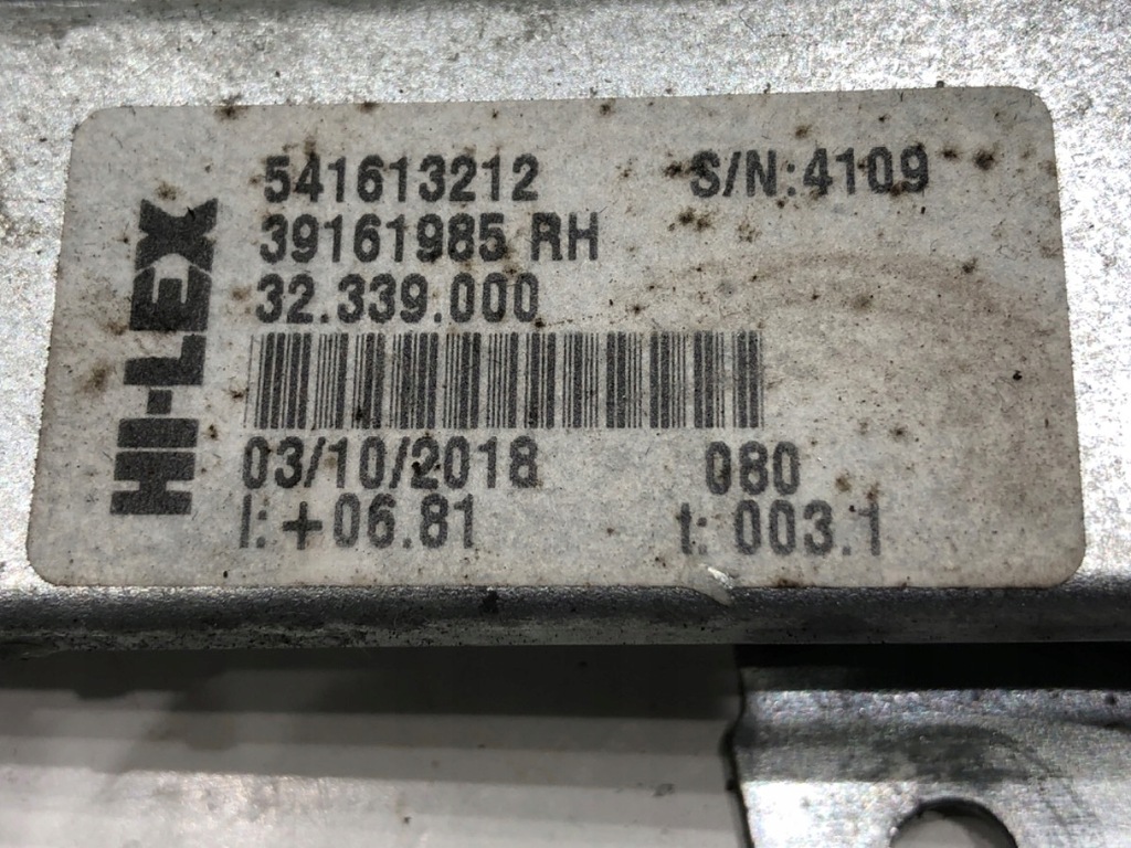 Ridicarea din sticlă dreaptă Opel Corsa E 541613212 Mecanism Hatchback Product image