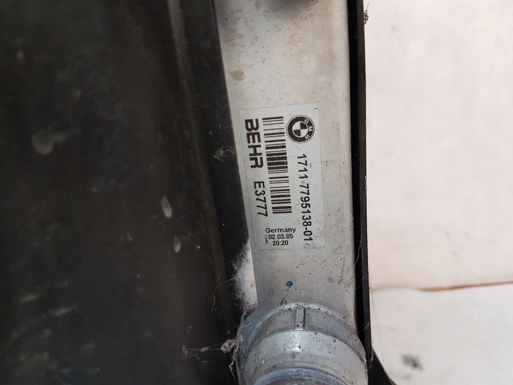 BMW E65 aer conditionat racitor apa intercooler 3.0D LIFT Product image