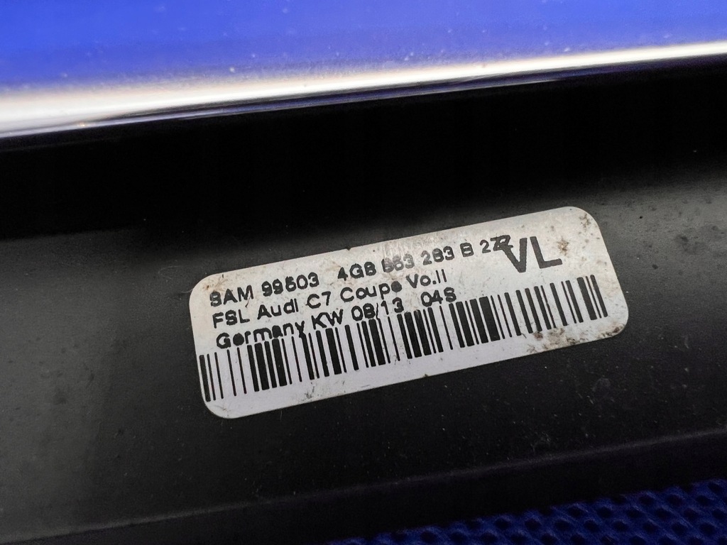 AUDI A7 C7 BANDA DE RACTER UȘĂ CROMĂ STÂNGA FAȚĂ 4G8853283B 43 Product image