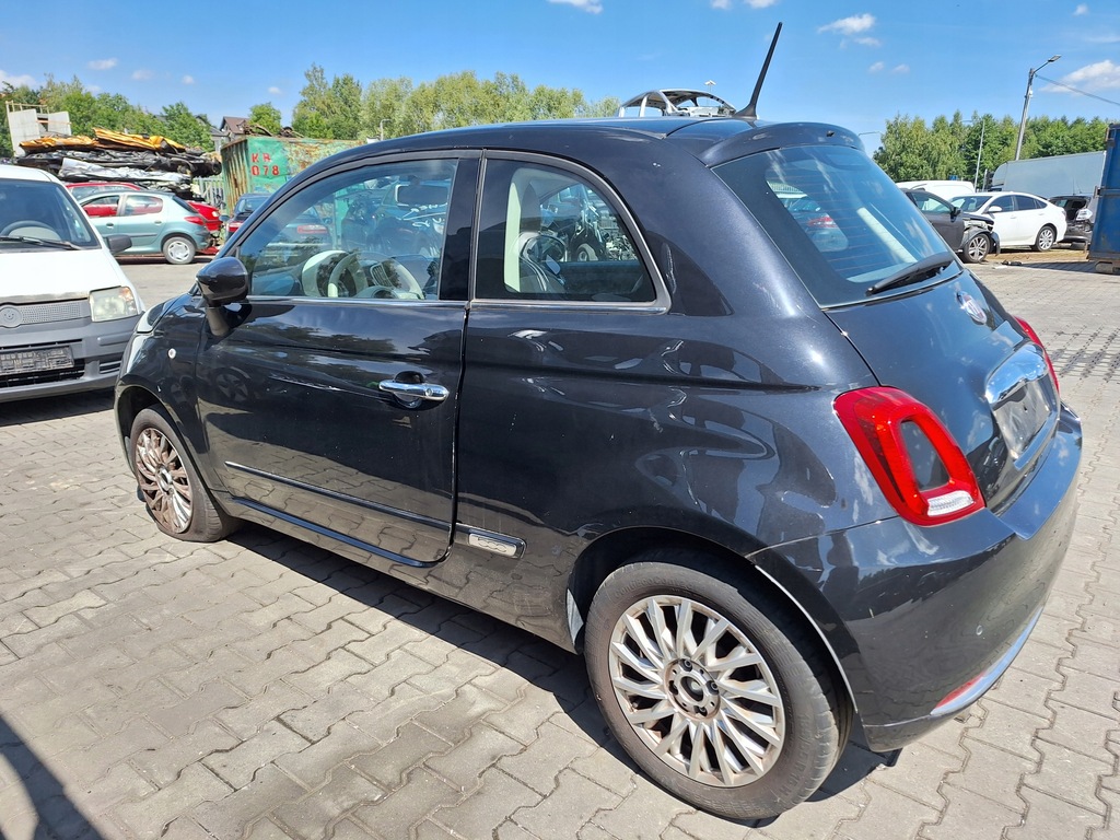 FIAT 500 CUREA DE INFORTARE LAMPA APOI BARA FATA LIFT 876 NERO Product image