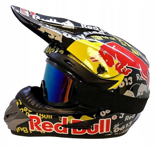 CASCA MOTO ENDURO OFF-ROAD REDBULL Product image