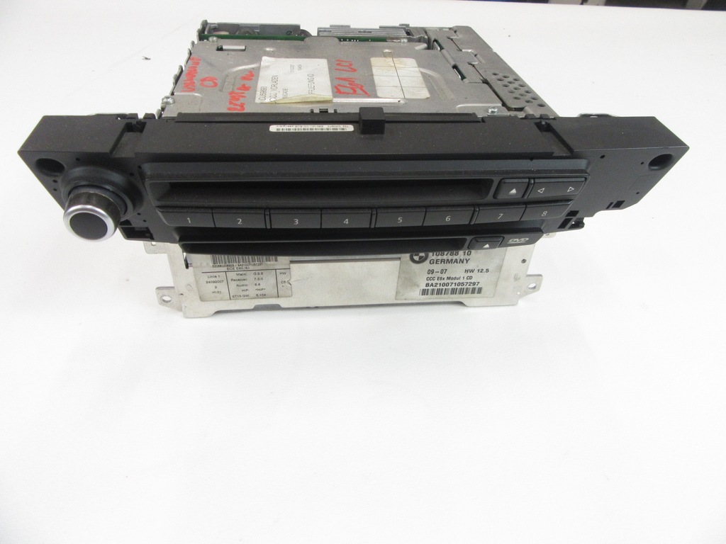 Navigatie CCC Panou cititor radio DVD Navi BMW 5 e60 e61 LIFT LCI meniu PL Product image