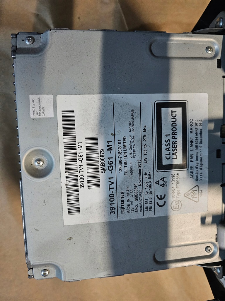 RADIO GPS NAVIGARE HONDA CIVIC IX LIFT 11-17 Product image