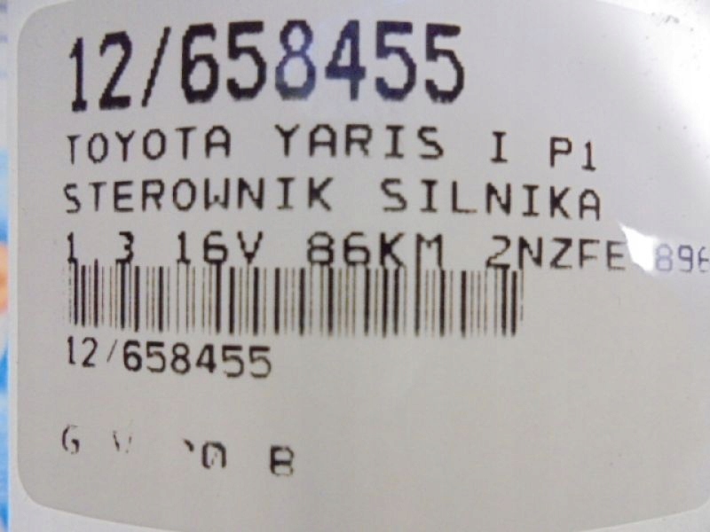 CALCULATOR YARIS I 89661-52082 1.3 211000-5992 Product image
