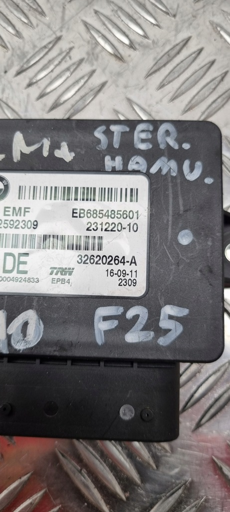 BMW F10 F25 CONTROLLER MODUL FRANA 6854856 Product image