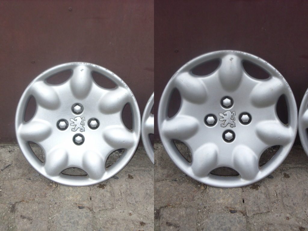 PEUGEOT 106 HUBCAPS ORIGINALE 13" 9628301877 Product image