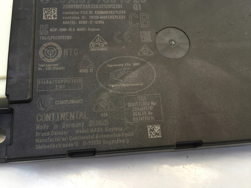 MERCEDES GLA II H247 MODUL CONTROLLER UNITĂ DE CONTROL Product image