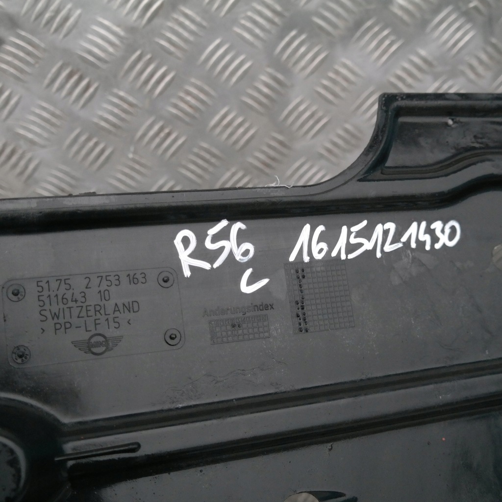 Capac MINI Cooper R56, placa şasiului stânga Product image