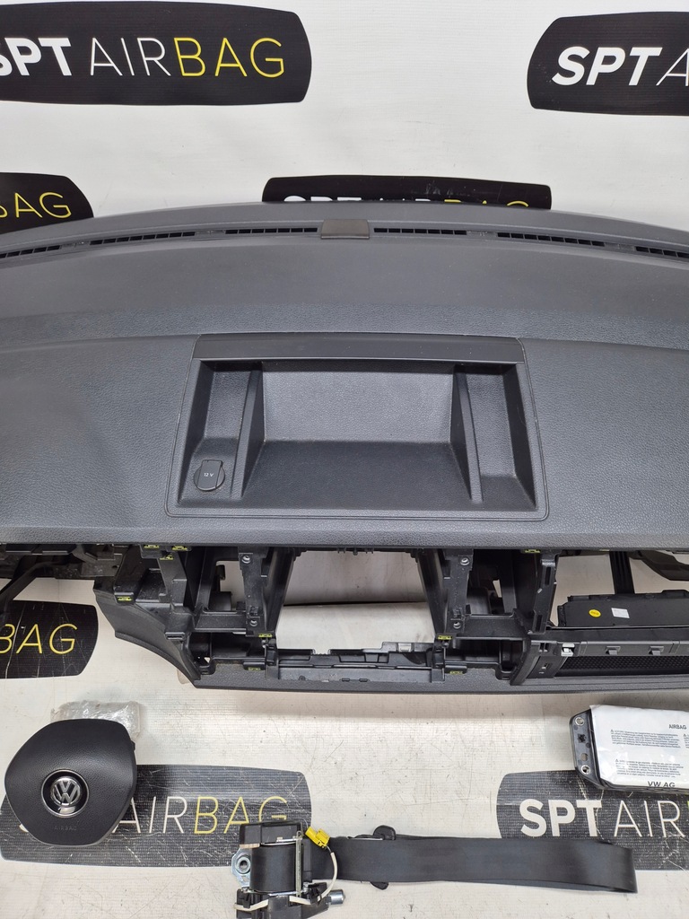 VW TRANSPORTER T6 CONSOLA DE BORDA PERNE CUREA AIRBAG Product image