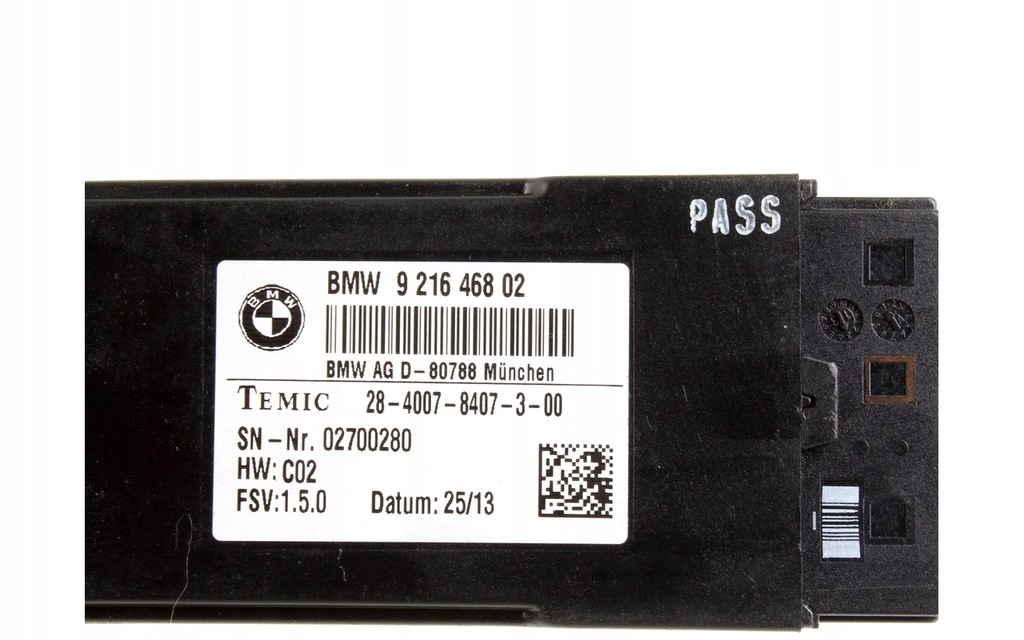 MODUL DE CONTROL SCAUN BMW / LIFT LCI 9216468 Product image