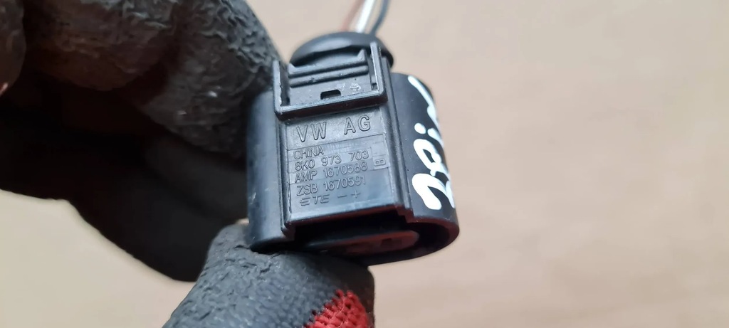 A6 C7 4G SENSOR DE AER CONDIȚIONAT ștecher 8K0973703 A4 B9 8W A5 Q7 A6 Product image