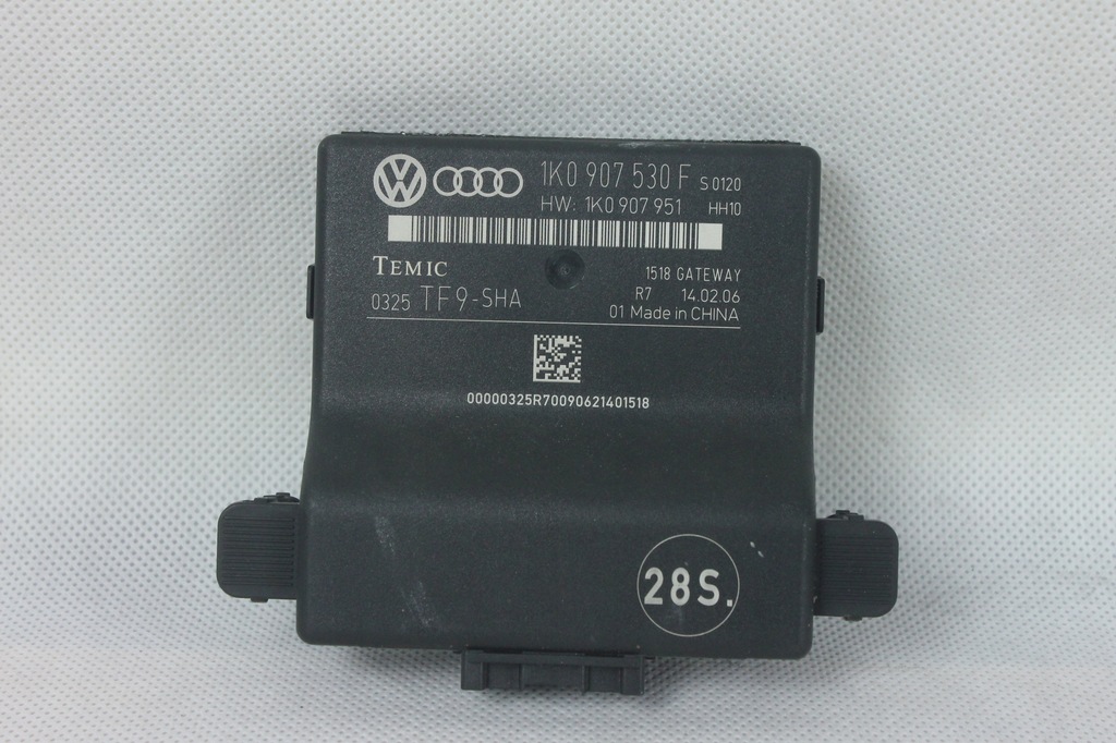 Modul controler Gateway Audi VW Skoda Octavia II 1.9 BXE Seat 1k0907530f Product image