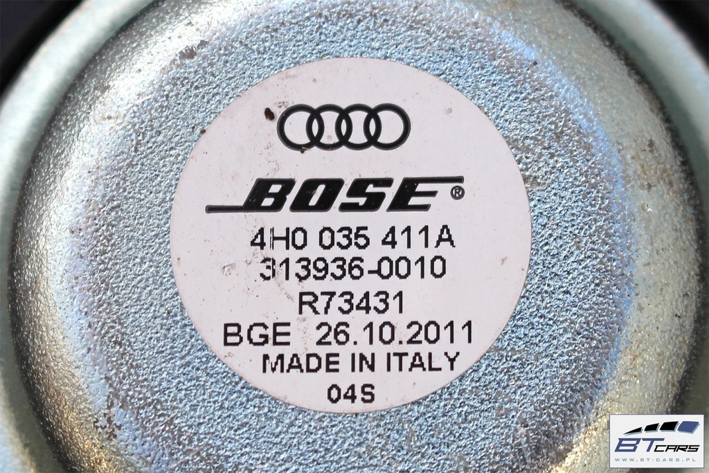 Difuzoare Audi A8 + Amplificator BOSE 4H 4G0035223B 4H0035481A 4H0035297 4H00 Product image