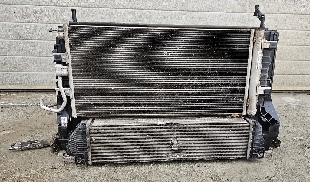 MINI COOPER F54 F55 F56 F57 SET RADIATORE INTERCOOLER VENTILATOR DIESEL Product image