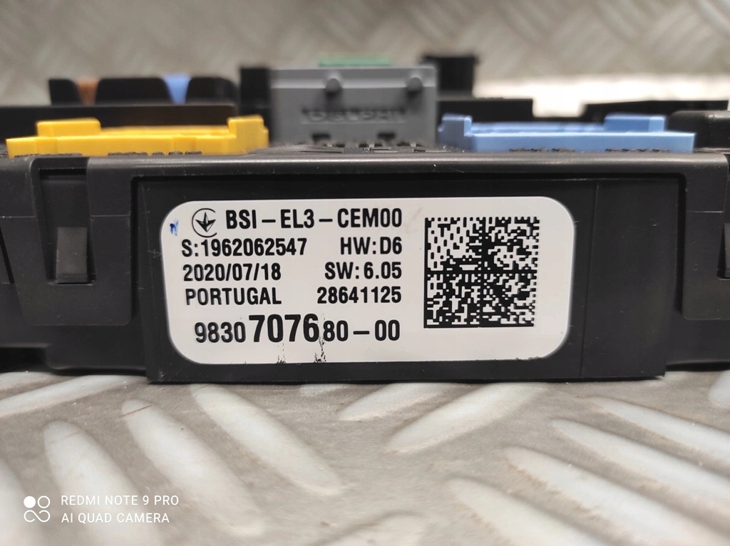 BSI BOX MODULE OPEL CORSA F COMBO E PEUGEOT 2008 II TOYOTA PROACE CITY Product image