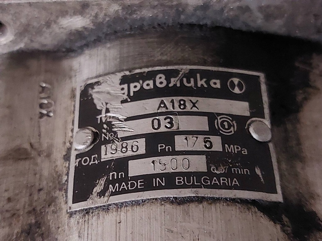 POMPA HIDRAULICA Stivuitor BULGAR A18X Product image