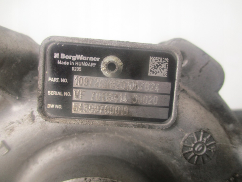 TURBOCOMPRESSOR RENAULT TRAFIC III OPEL VIVARO MERCEDES VITO 1.6 DCI CDTI Product image
