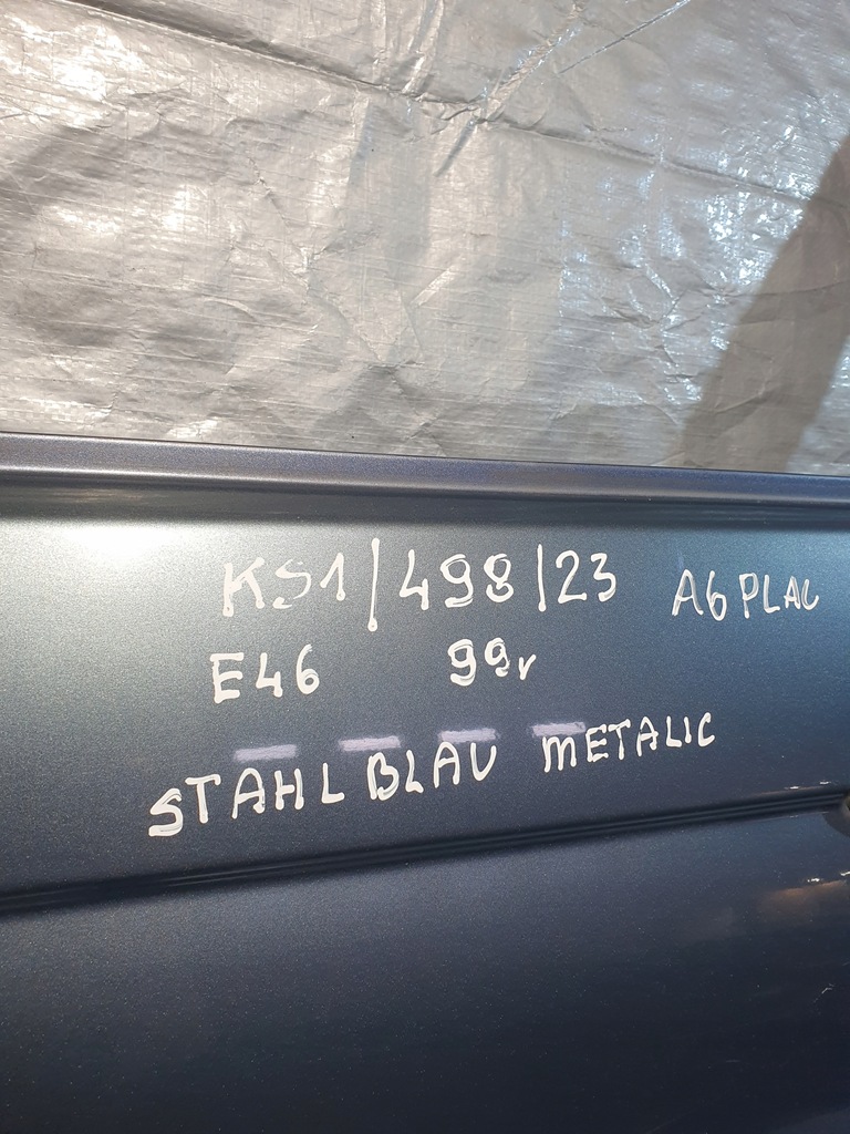 UȘĂ FAȚĂ STÂNGA BMW E46 SEDAN 1999 STAHLBLAU METALIC Product image